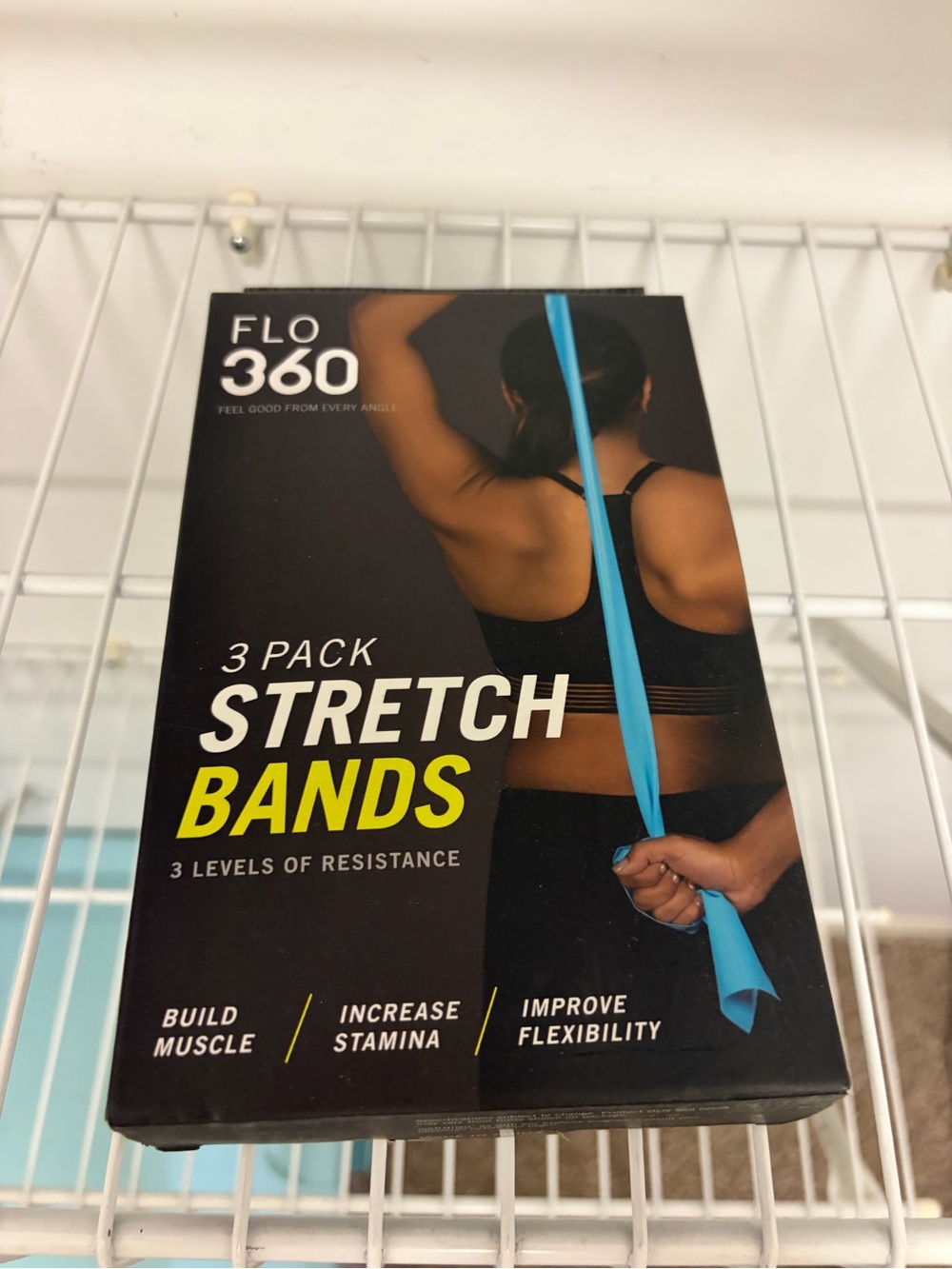 NIB FLO 360 3-Pack Stretch Bands - WORKOUT exercise pilates fit in shape